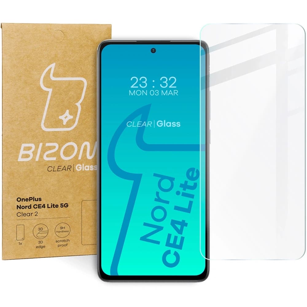 Bizon Glass Clear 2 OnePlus Nord CE4 Lite 5G - 1
