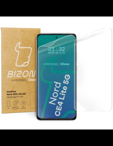 Bizon Glass Hydrogel Front OnePlus Nord CE4 Lite 5G [2 PACK]
