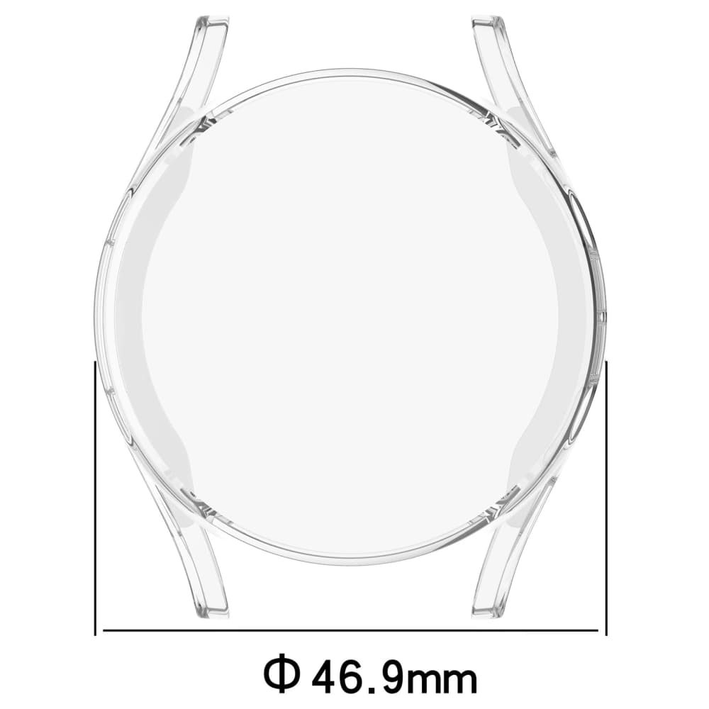 Bizon Case Watch Felipe Samsung Galaxy Watch 7 44 mm átlátszó - 2