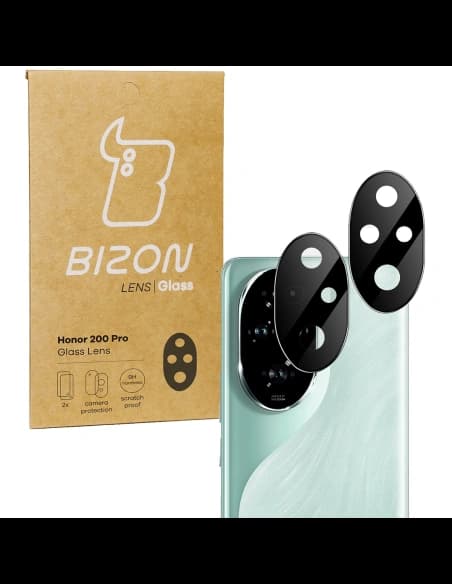 Bizon Glaslinse Honor 200 Pro [2 PACK]