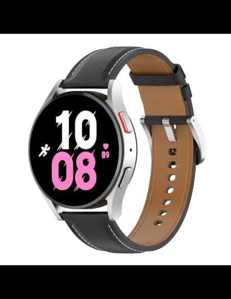 Pasek Bizon Strap Watch Casual do Samsung Galaxy Watch FE/7/6/6 Classic/5/5Pro/4/4 Classic černý
