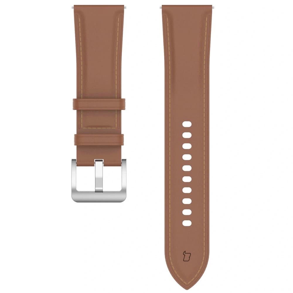 Pasek Bizon Strap Watch Casual do Samsung Galaxy Watch FE/7/6/6 Classic/5/5Pro/4/4 Classic světle hnědý - 6