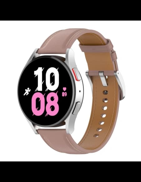 Pasek Bizon Strap Watch Casual do Samsung Galaxy Watch FE/7/6/6 Classic/5/5Pro/4/4 Classic růžový