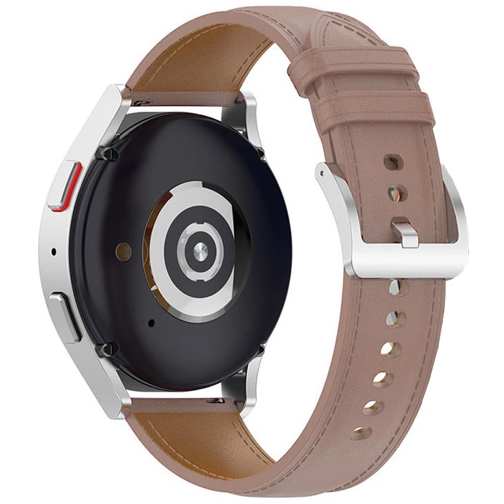 Pasek Bizon Strap Watch Casual do Samsung Galaxy Watch FE/7/6/6 Classic/5/5Pro/4/4 Classic růžový - 3