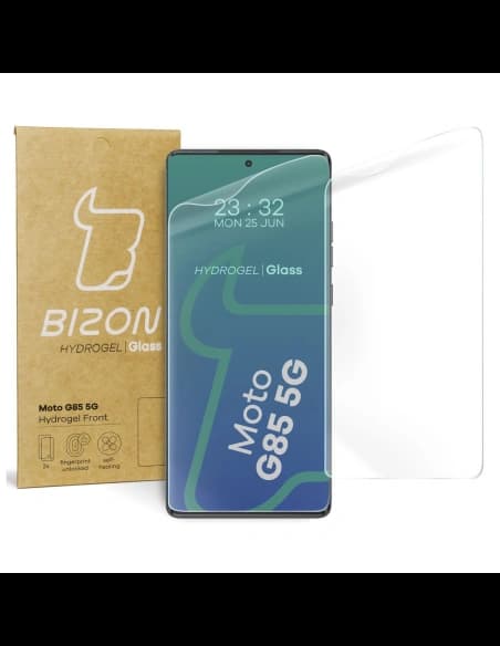 Bizon Glass Hydrogel Front Motorola Moto G85 5G [2 PACK]