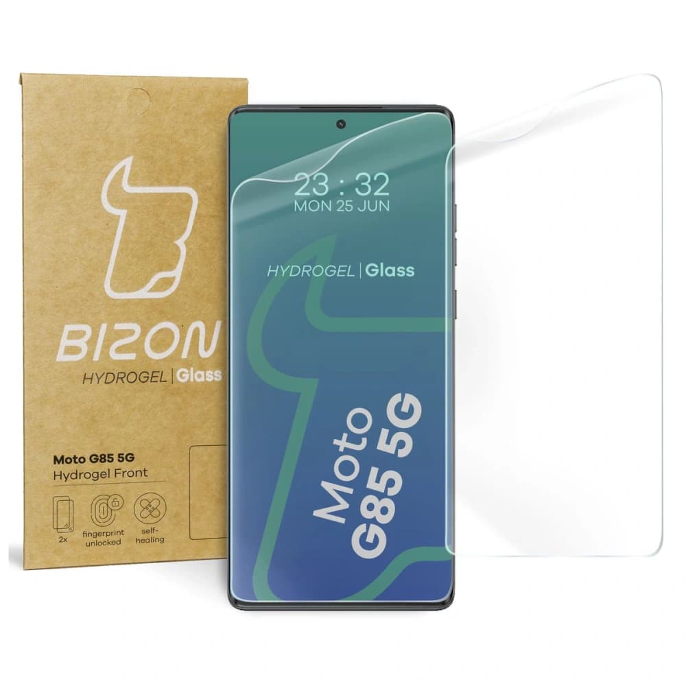 Bizon Glass Hydrogel Front Motorola Moto G85 5G [2 PACK] - 1