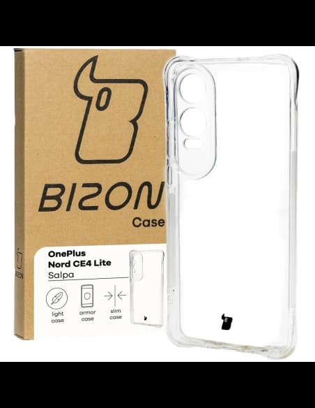 Bizon Case Salpa OnePlus Nord CE4 Lite 5G clear