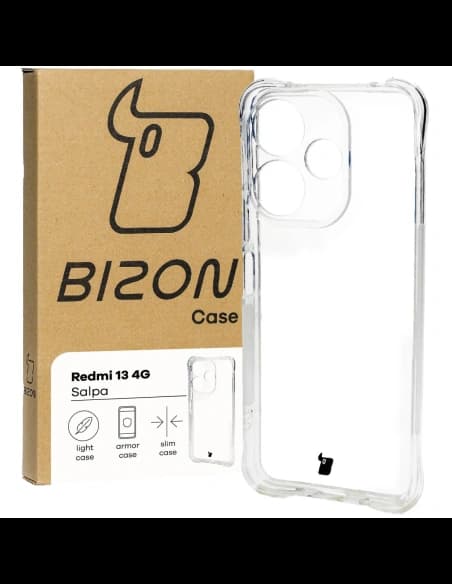 Bizon Case Salpa Xiaomi Redmi 13 4G átlátszó