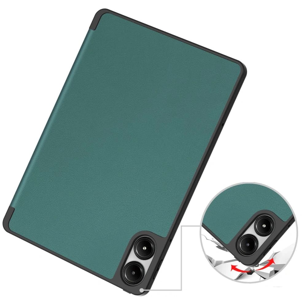 Etui s klopou Bizon Case Tab Lizard do Xiaomi Redmi Pad Pro 12.1 tmavě zelené - 3