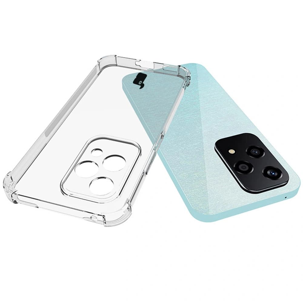 Bizon Case Clear Pack flexible case + 2x screen film Honor 200 Lite clear - 6