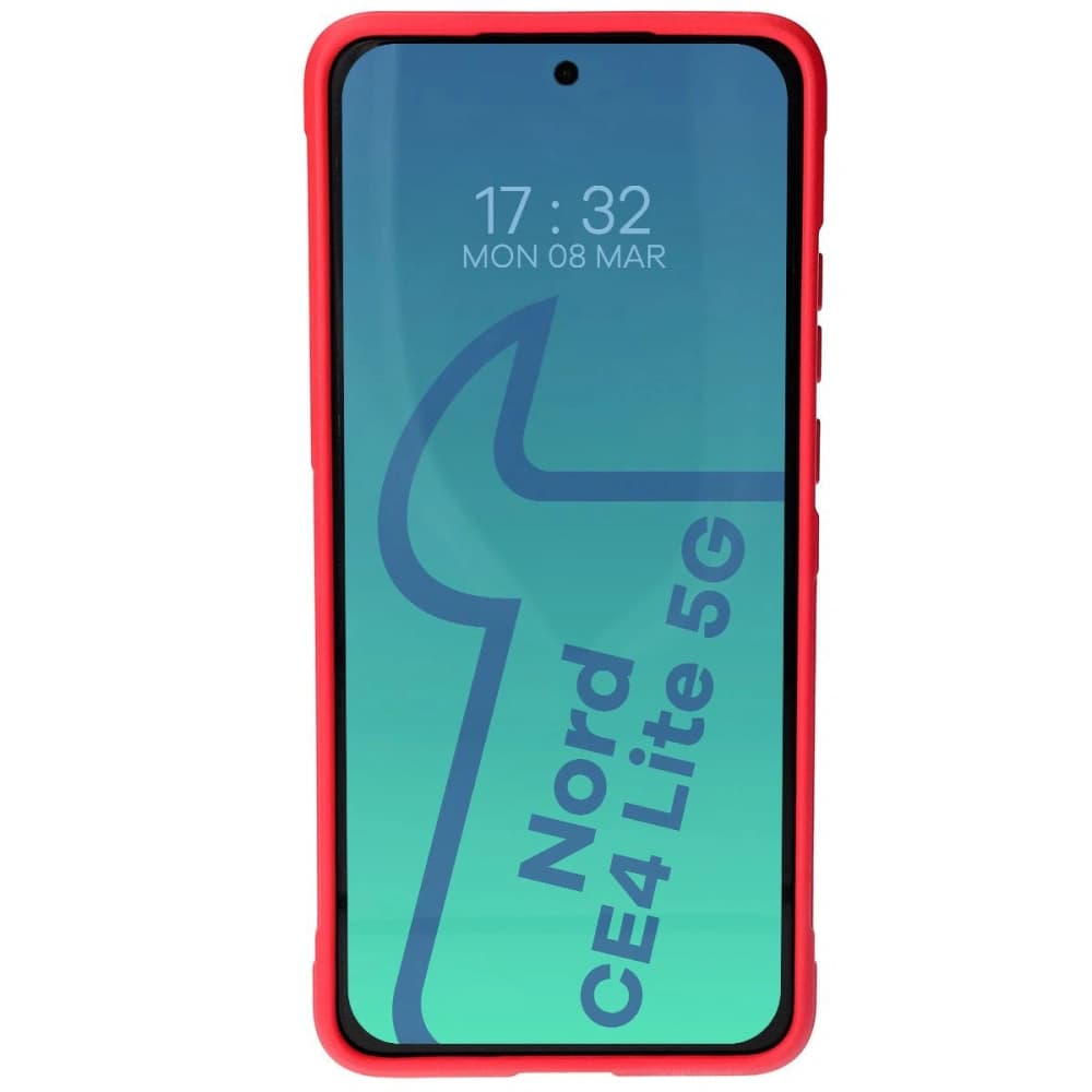 Bizon Case Tur OnePlus Nord CE4 Lite 5G red - 8