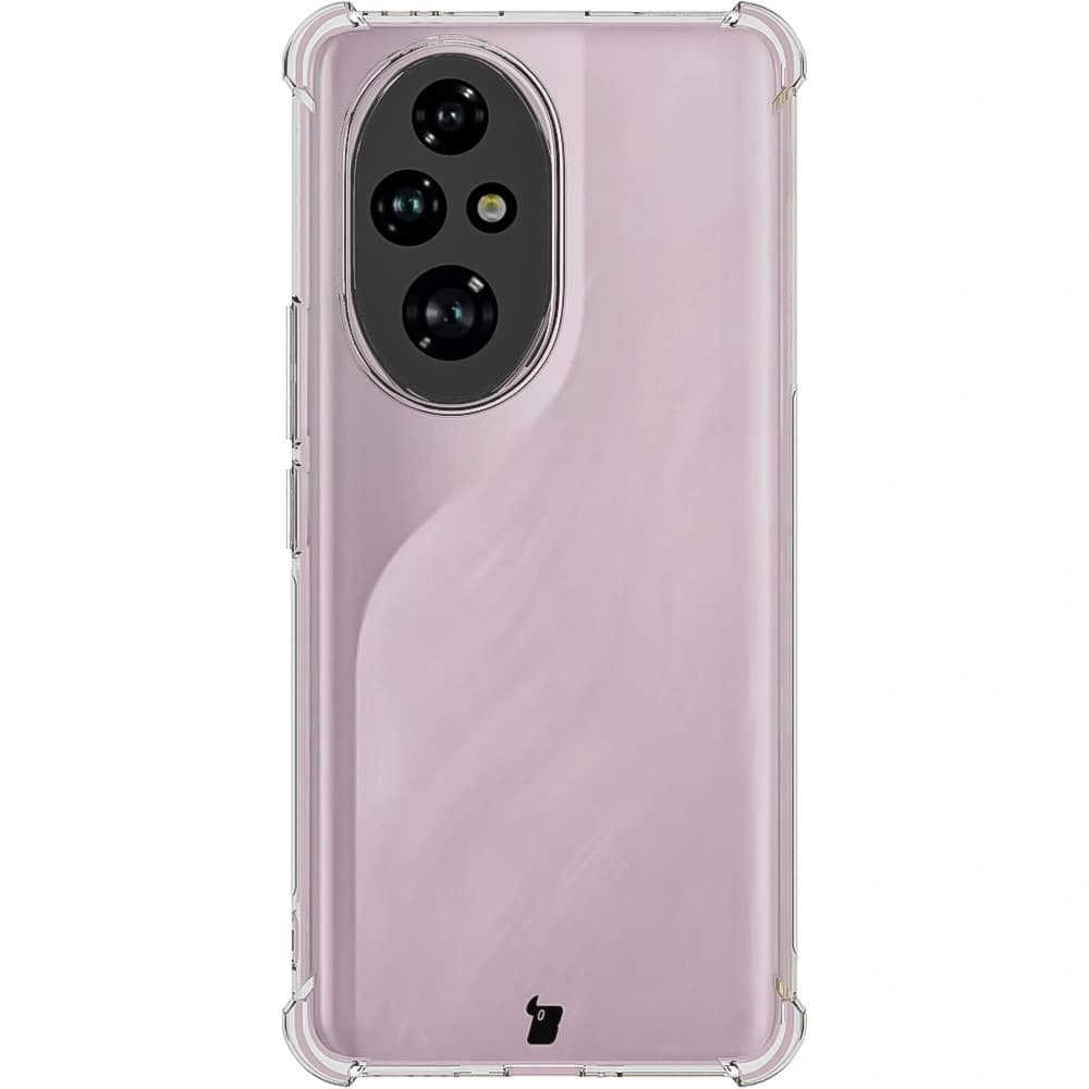 Bizon Case Clear Pack flexibles Gehäuse + 2x Bildschirmschutzfolie für Honor 200 Pro klar - 2