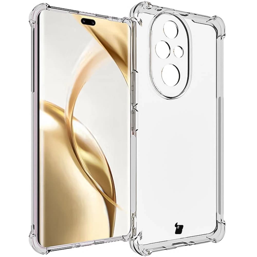Bizon Case Clear Pack flexibles Gehäuse + 2x Bildschirmschutzfolie für Honor 200 Pro klar - 4