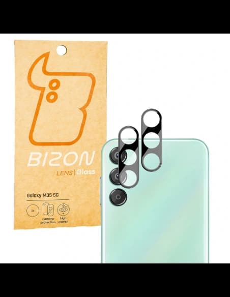 Bizon Lentilă de Sticlă Samsung Galaxy M35 5G [2 PACHET]