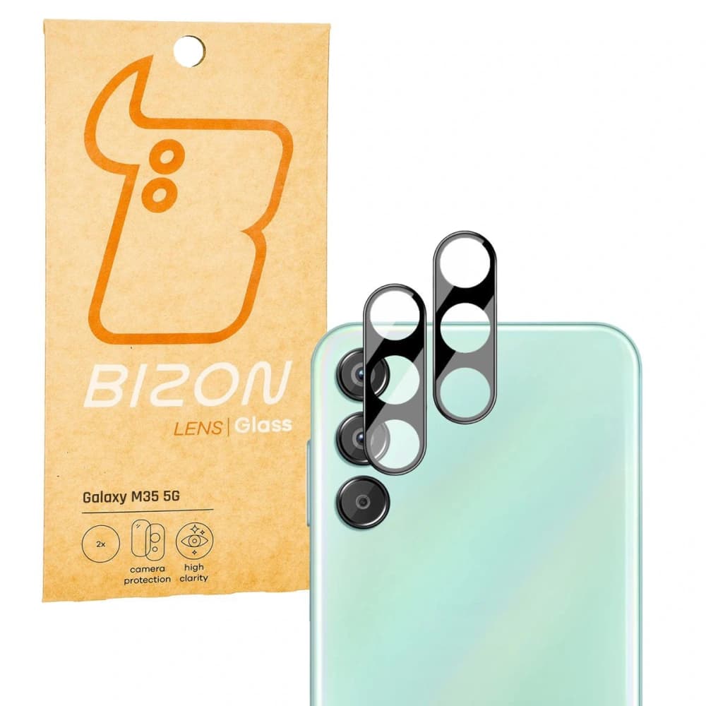 Bizon Glass Lens Samsung Galaxy M35 5G [2 PACK] - 1