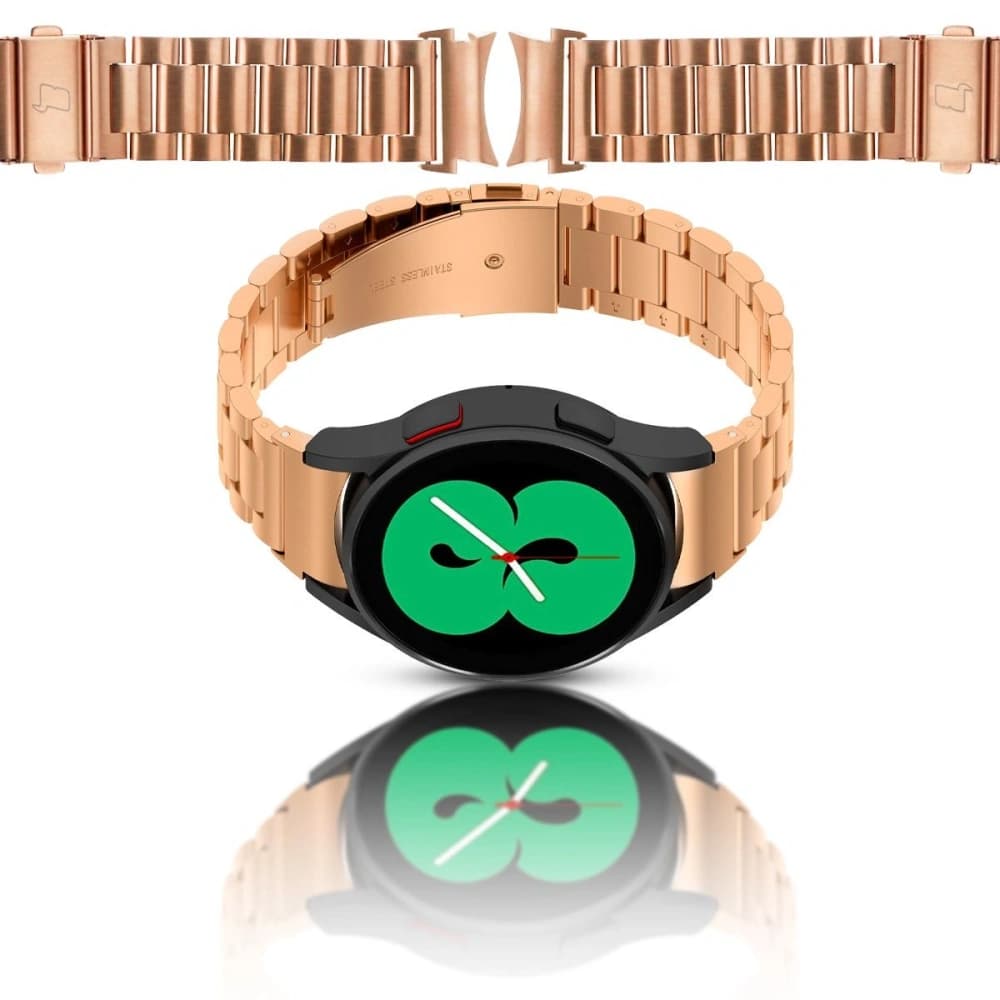 Bizon Strap Watch Aura Samsung Galaxy Watch FE/7/6/6 Classic/5/5 Pro/4/4 Classic roségold