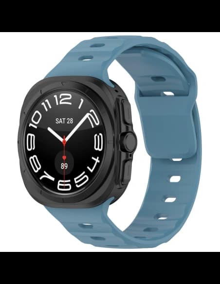 Bizon Szíjas Óra Szilikon Samsung Galaxy Óra Ultra 47 mm kék