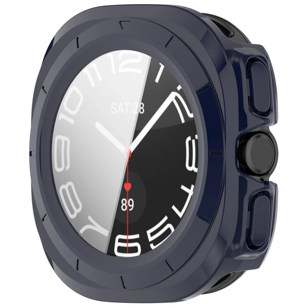 Bizon Case+Glass Watch Samsung Galaxy Watch Ultra 47 mm blue - 5