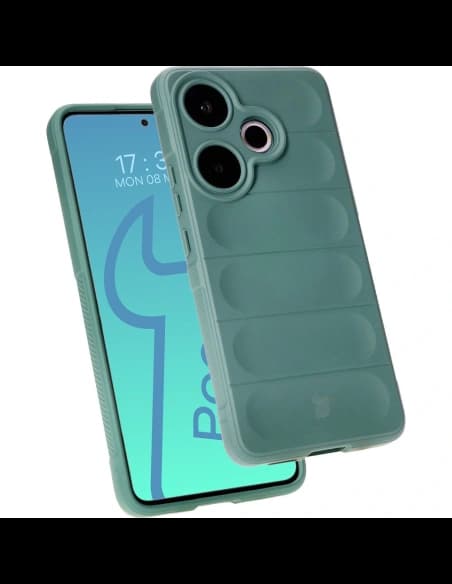 Bizon Case Tur Xiaomi Poco F6 dunkelgrün