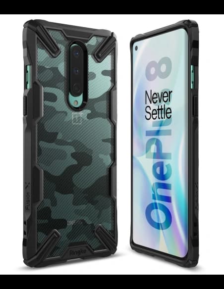 Ringke Fusion-X OnePlus 8 Camo (Moro) Black