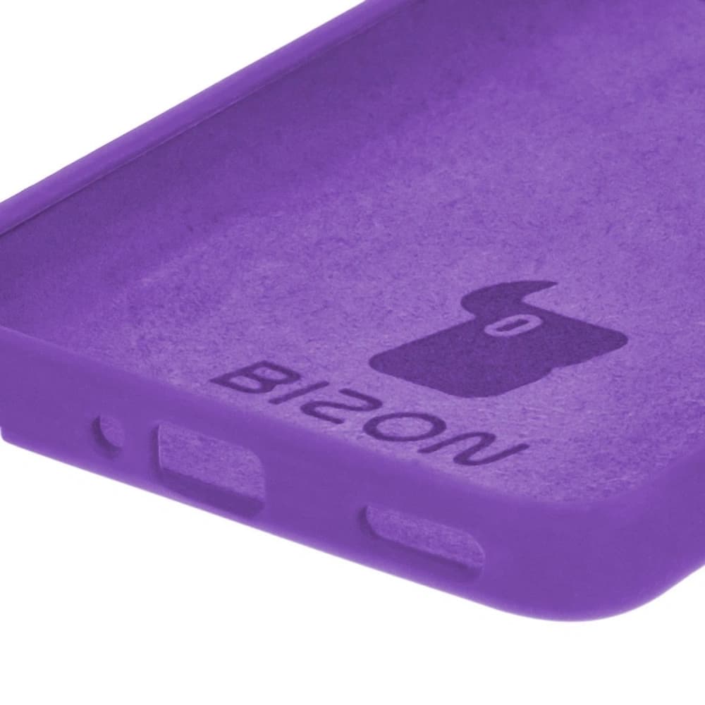 Silikonové pouzdro Bizon Soft Case pro Xiaomi Poco F6 Pro fialové - 9