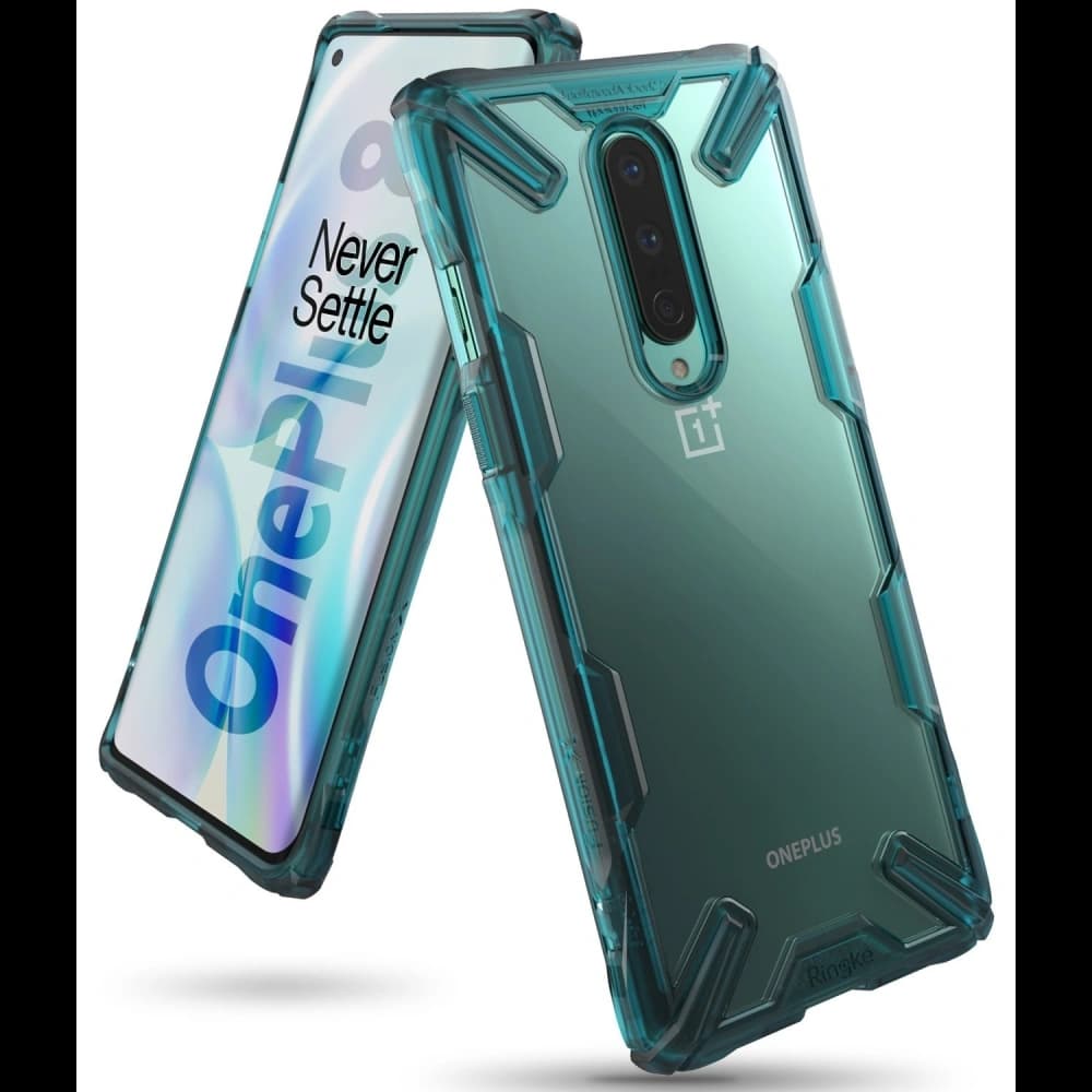 Ringke Fusion-X OnePlus 8 Turquoise Green - 3