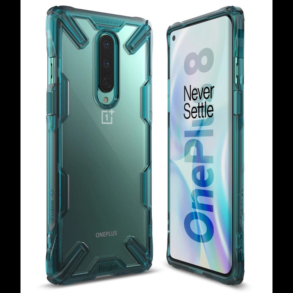 Ringke Fusion-X OnePlus 8 Turquoise Green - 1