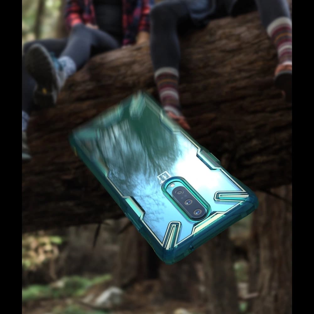 Ringke Fusion-X OnePlus 8 Turquoise Green - 9