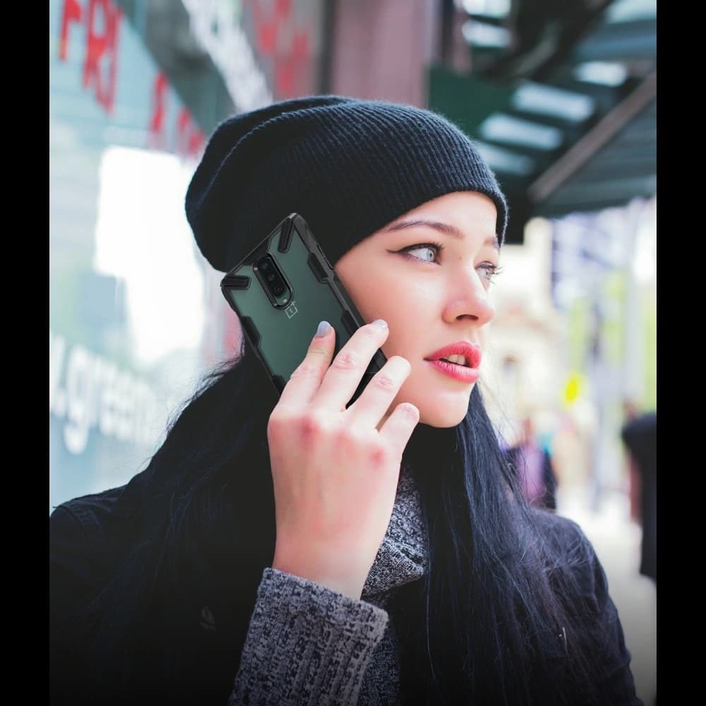 Ringke Fusion-X OnePlus 8 Black - 4