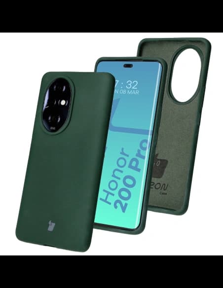 Bizon Soft Case Honor 200 Pro dunkelgrün