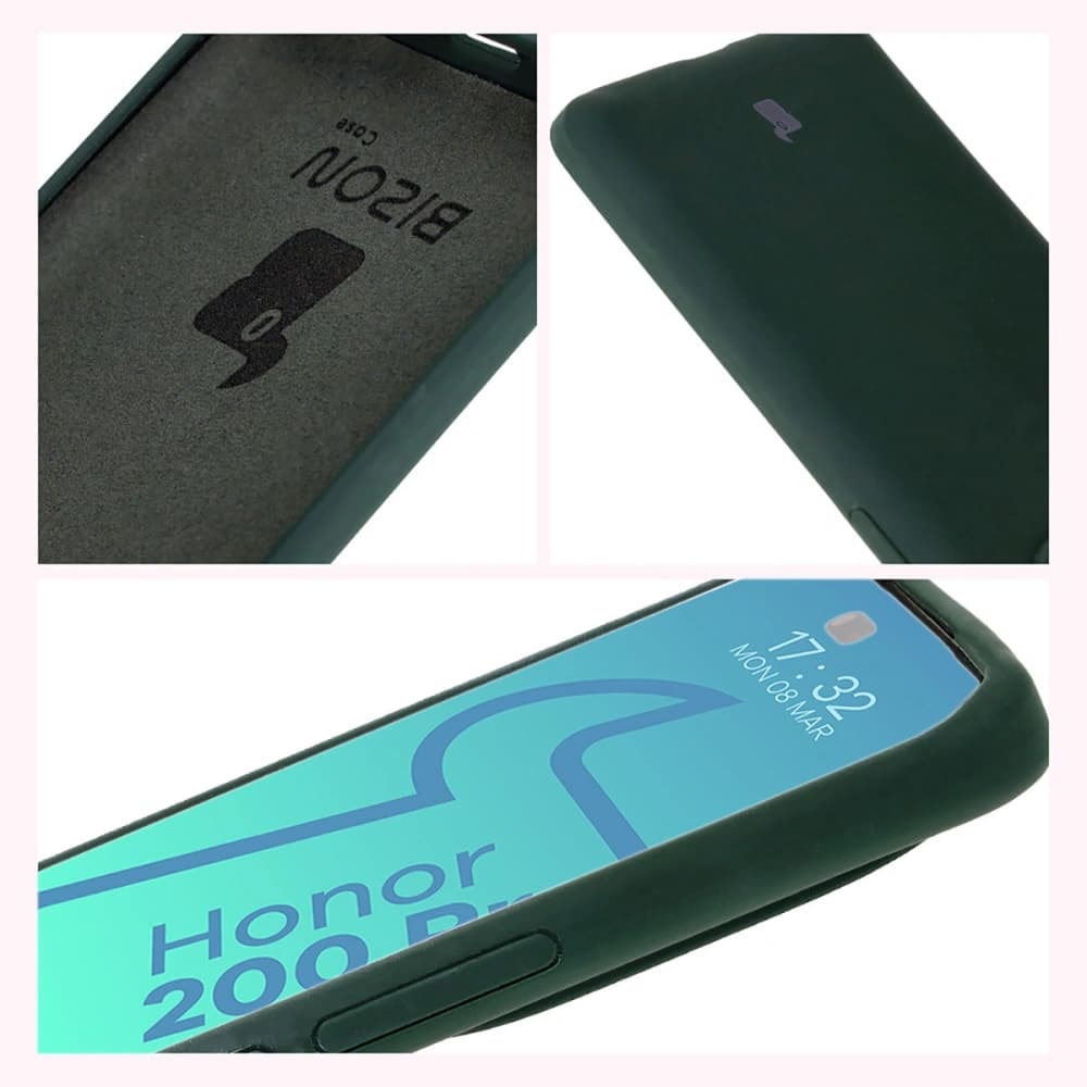 Bizon Soft Case Honor 200 Pro dark green - 11
