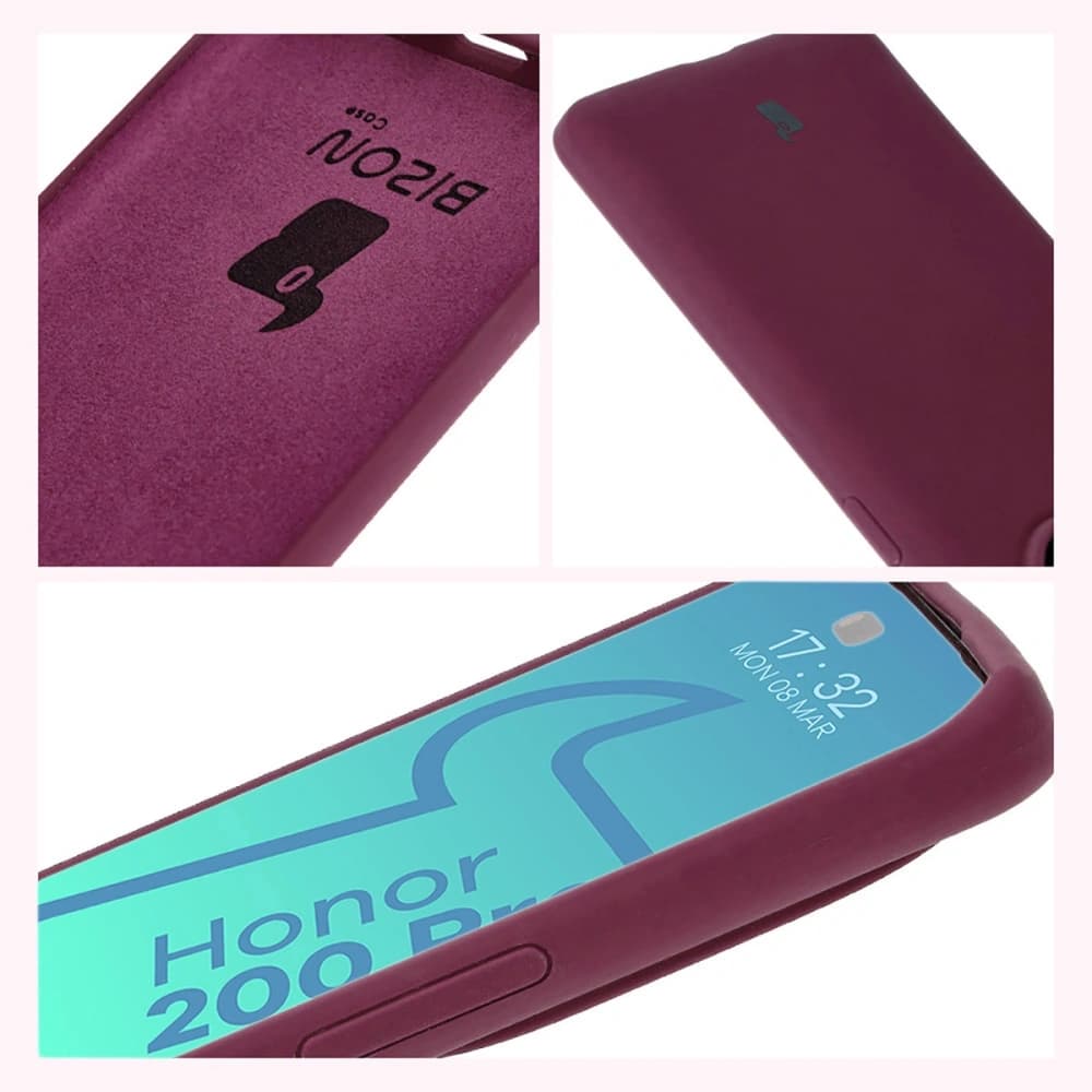 Bizon Soft Case Honor 200 Pro dark purple - 10