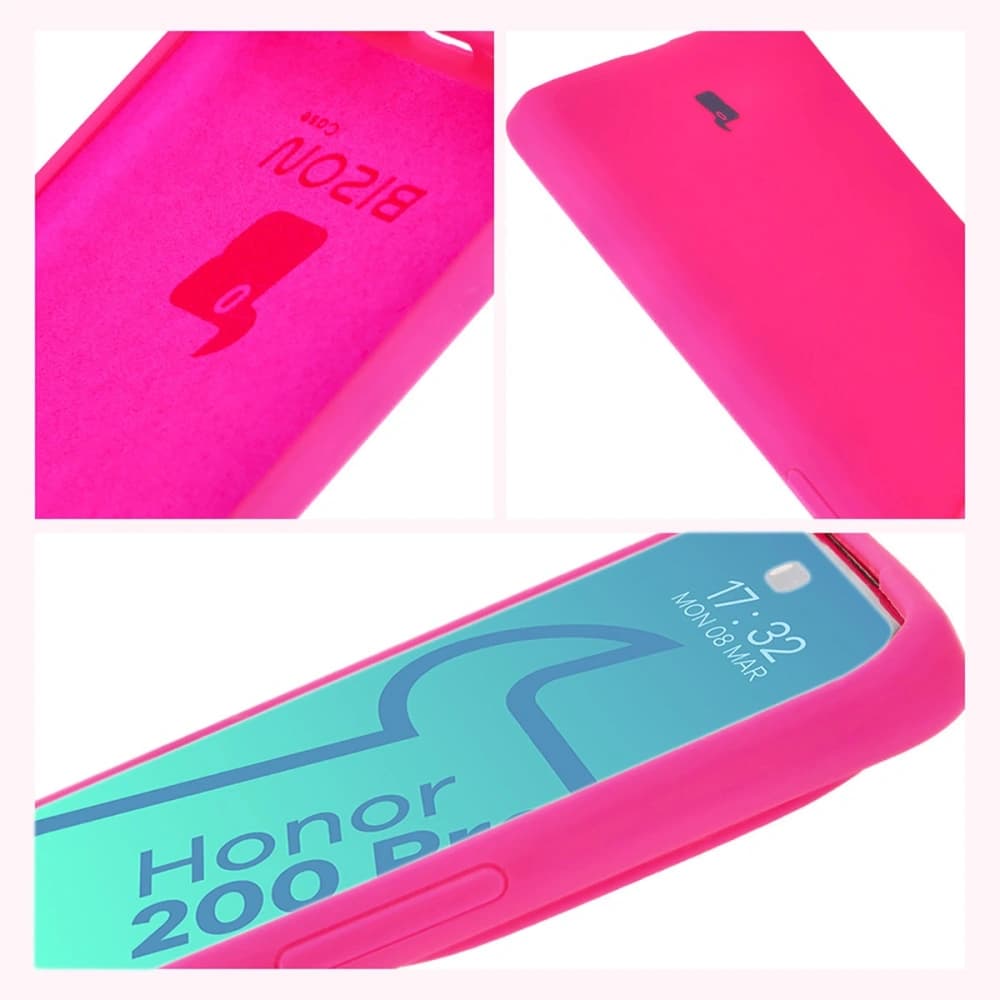 Bizon Soft Case Honor 200 Pro neon pink - 11