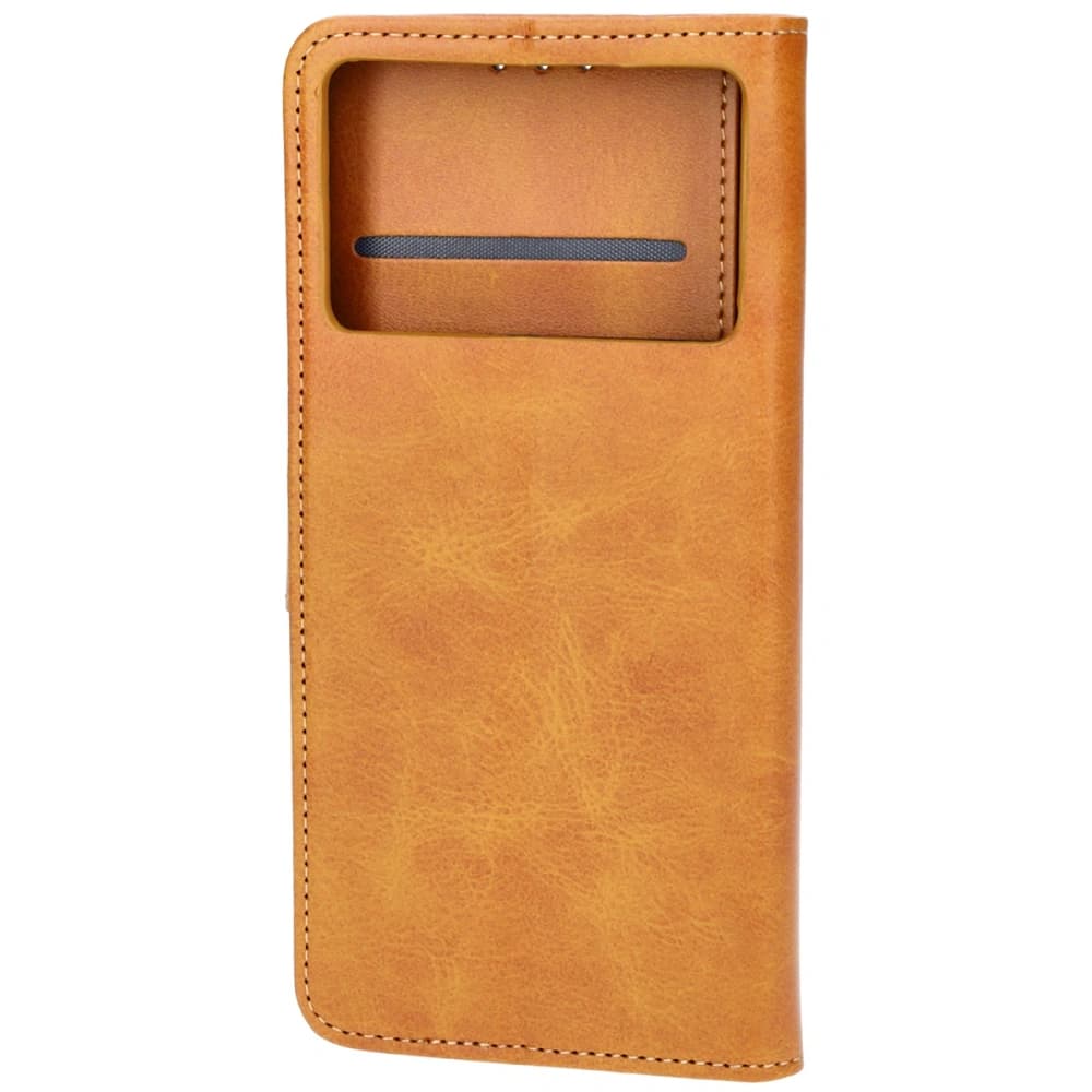 Etui z klapką Bizon Case Pocket do Xiaomi Poco F6 Pro hnědé - 4