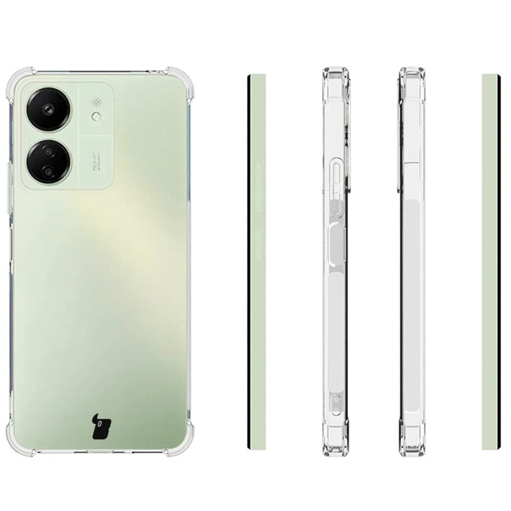Bizon Case Clear Pack tok + 2x képernyőüveg Xiaomi Redmi 4G átlátszó - 4