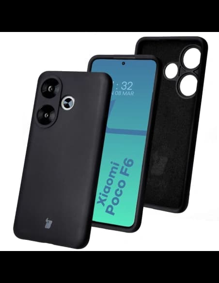 Bizon Soft Case Xiaomi Poco F6 schwarz