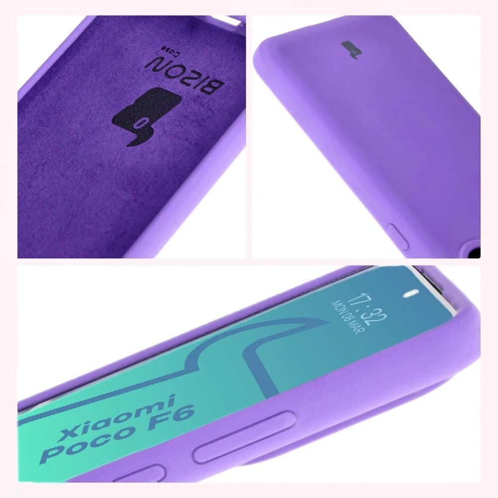 Bizon Soft Case Xiaomi Poco F6 lila - 11