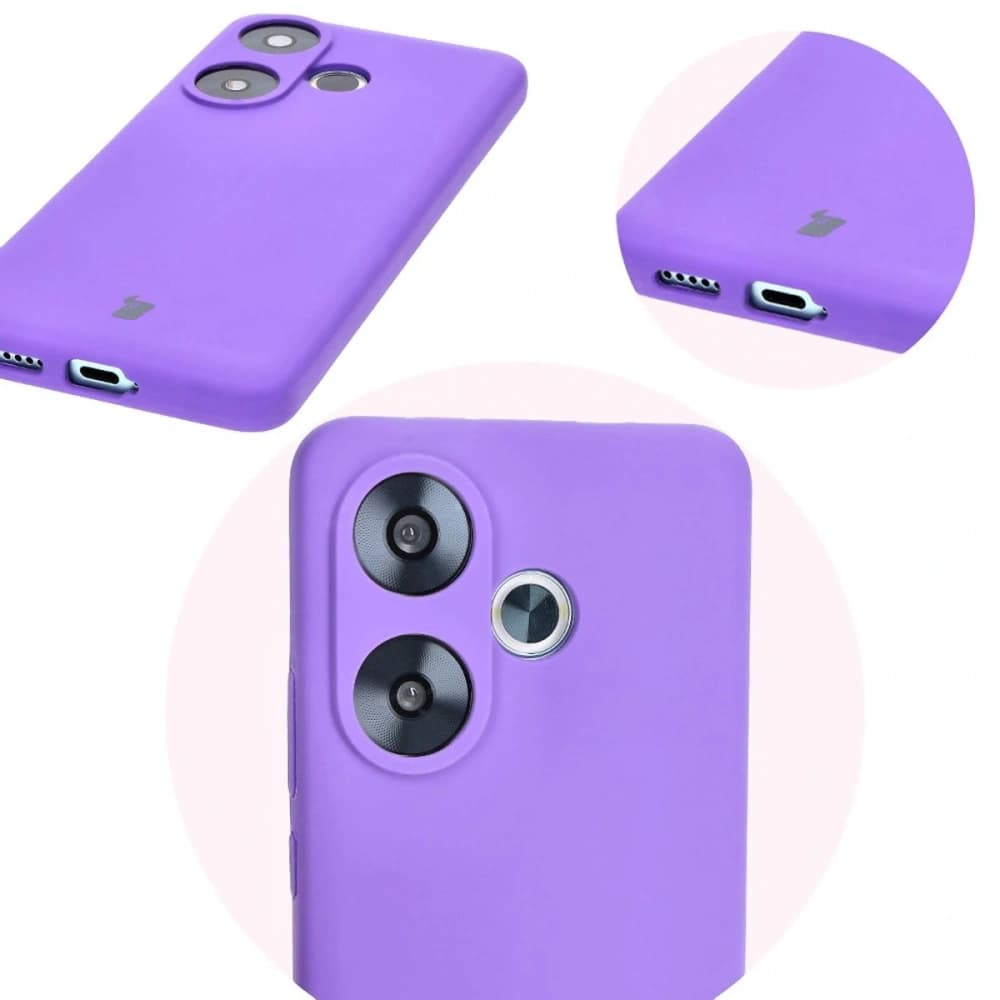 Bizon Soft Case Xiaomi Poco F6 lila - 12