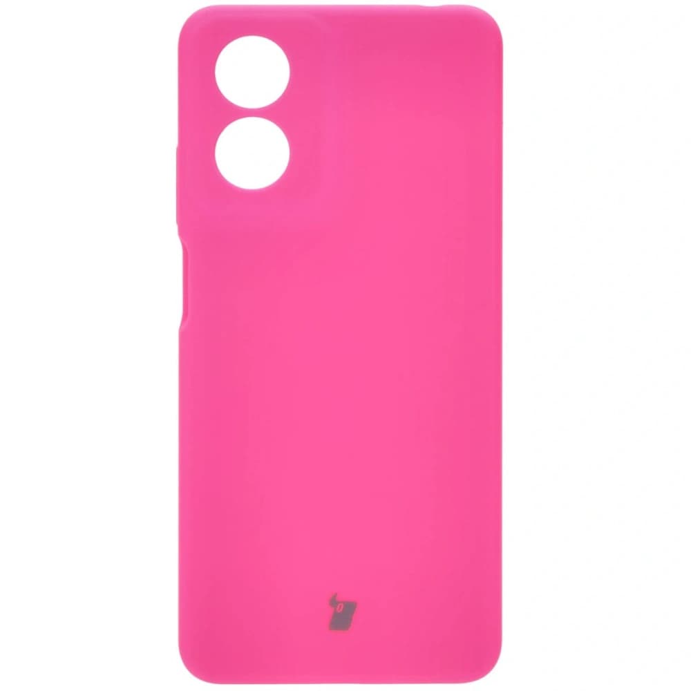 Silikonové pouzdro Bizon Soft Case pro Motorola Moto G04 neonově růžové - 2