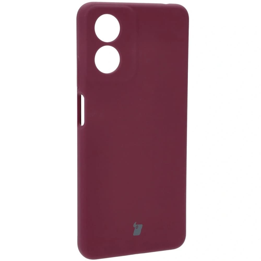 Silikonové pouzdro Bizon Soft Case pro Motorola Moto G04 tmavě fialové - 3