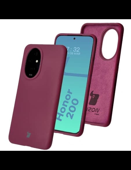 Bizon Soft Case Honor 200 dunkel lila