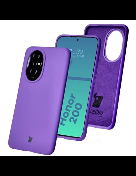 Bizon Soft Case Honor 200 lila