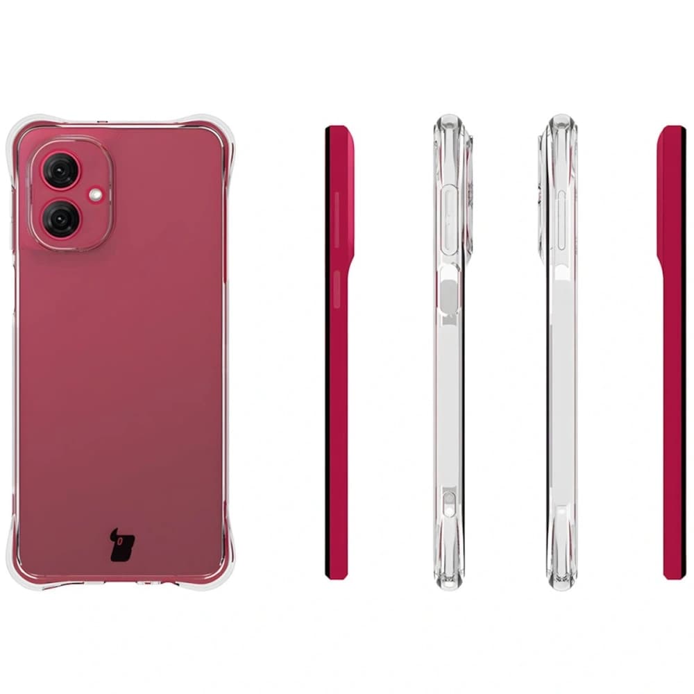 Caz Bizon Salpa Motorola Moto G55 5G transparent - 4