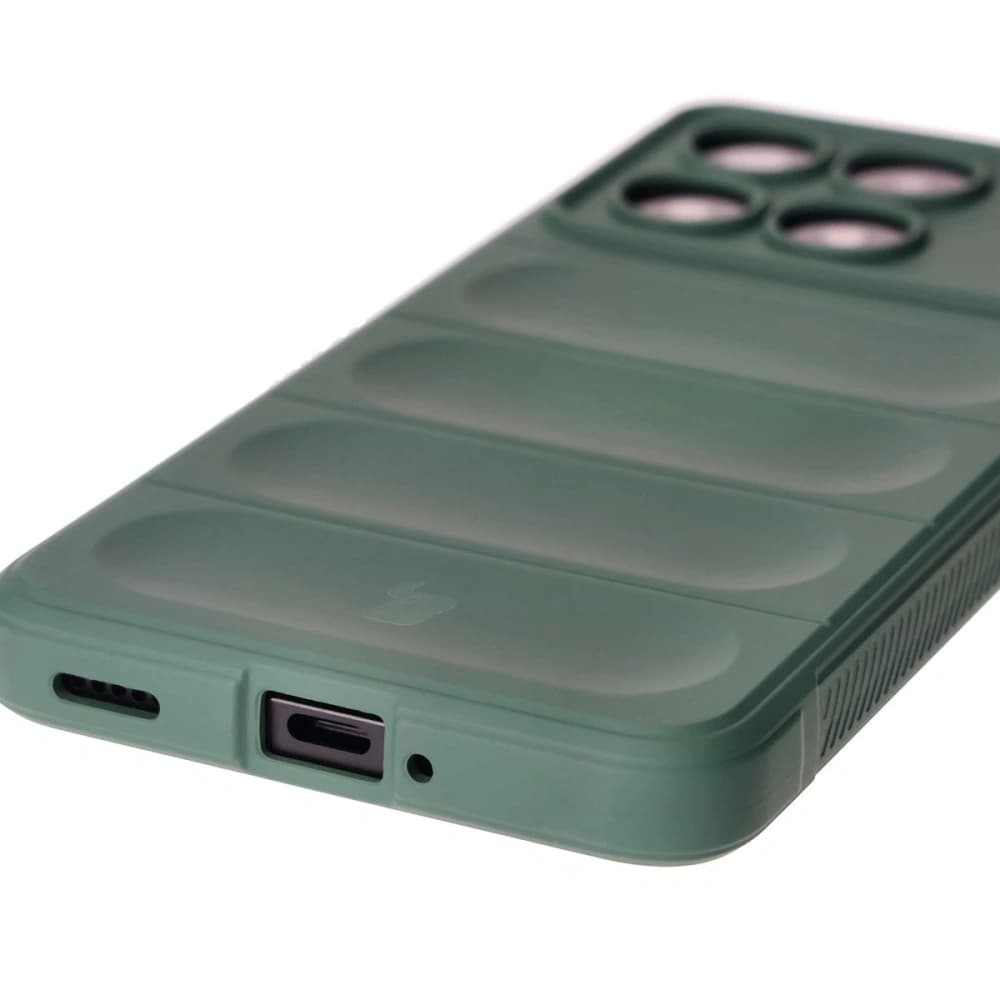 Pancerne etui Bizon Case Tur do Xiaomi Poco F6 Pro tmavě zelené - 3