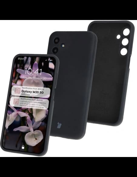 Bizon Soft Case Samsung Galaxy M35 5G negru