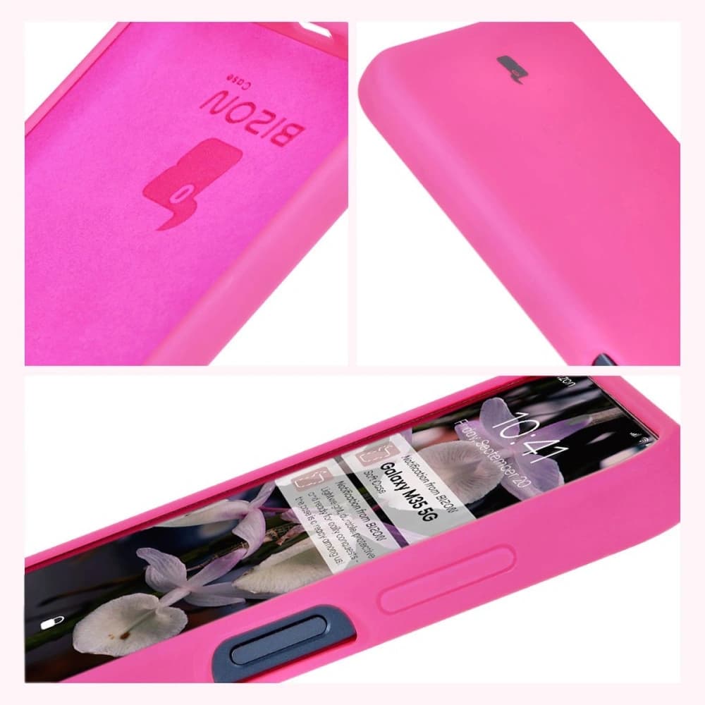 Bizon Soft Case Samsung Galaxy M35 5G roz neon - 11