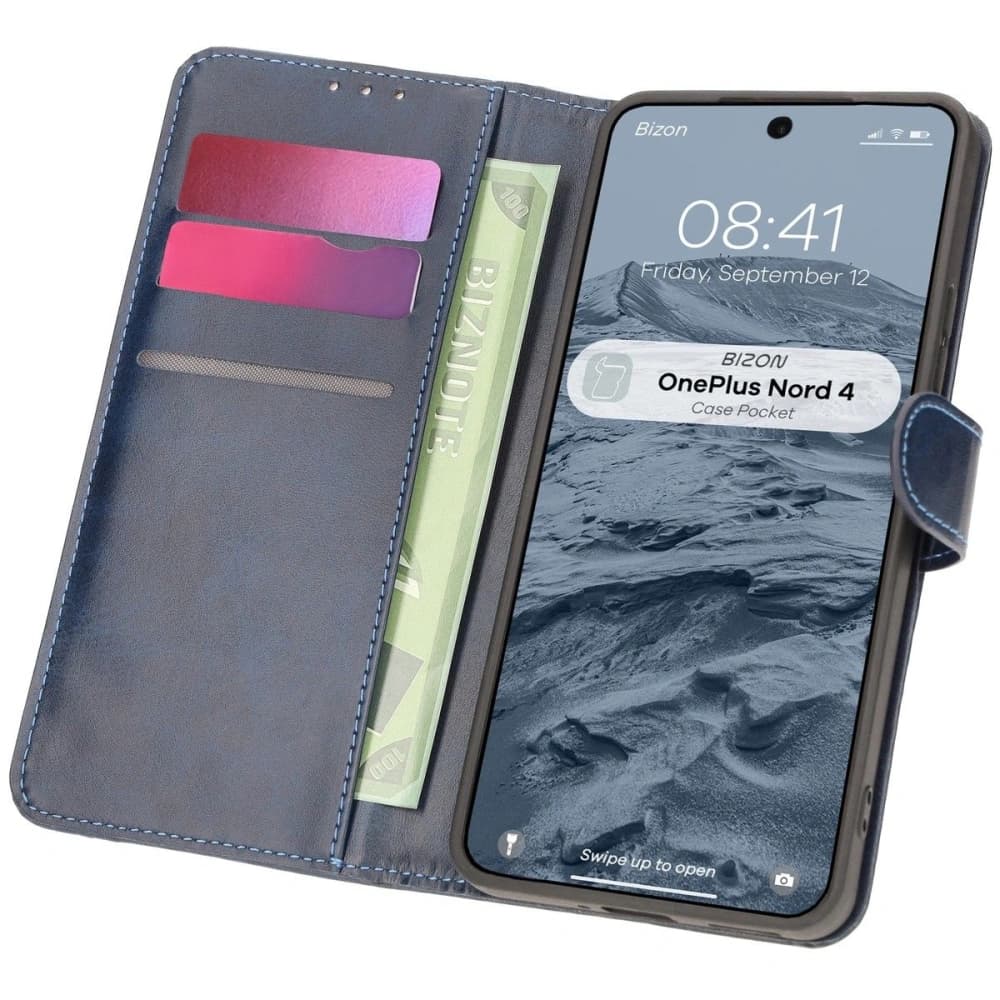 Bizon Case Pocket OnePlus Nord 4 navy blau