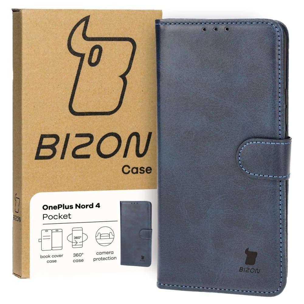 Bizon Case Pocket OnePlus Nord 4 navy blau - 2
