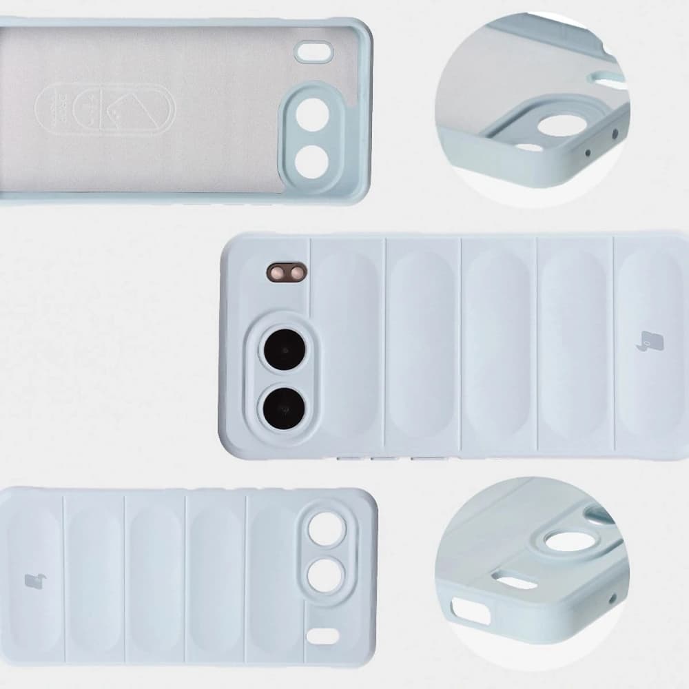 Bizon Caz Tur OnePlus Nord 4 albastru deschis - 9