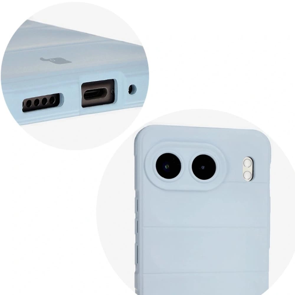 Bizon Caz Tur OnePlus Nord 4 albastru deschis - 11